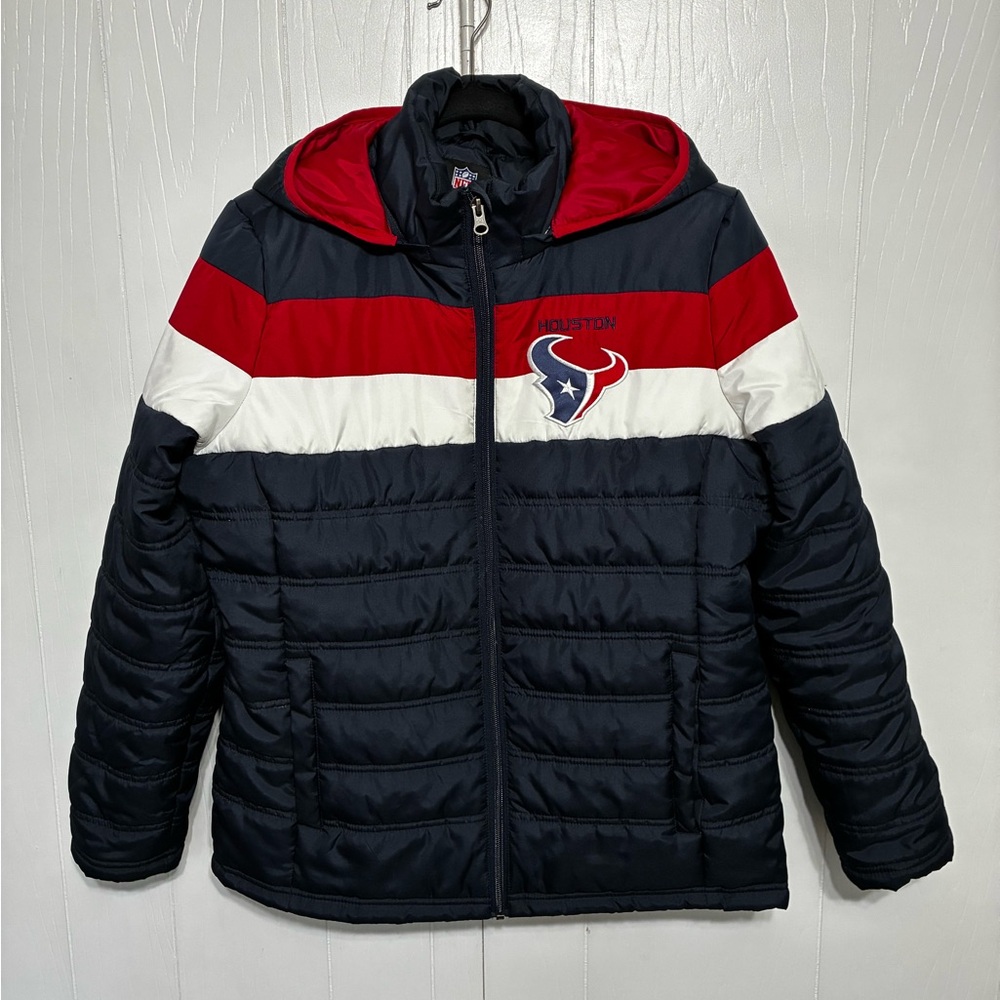 NFL Apparel Houston Texans Women’s Medium Puffer Jacket